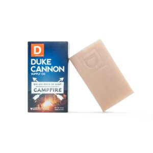 Duke Cannon Great American Frontier Men's Big Brick of Soap - Campfire, 10oz