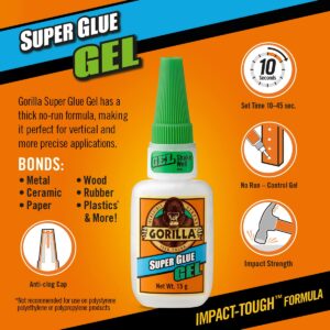 Gorilla High Strength Super Glue 15 gm - Image 5