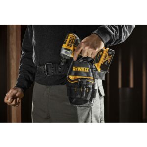 DeWalt 13 pocket Ballistic Nylon Professional Drill Holster Black/Yellow - Image 3