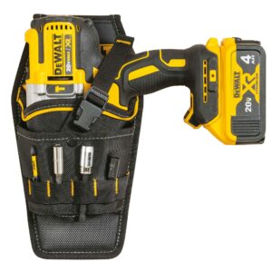 DeWalt 13 pocket Ballistic Nylon Professional Drill Holster Black/Yellow - Image 2