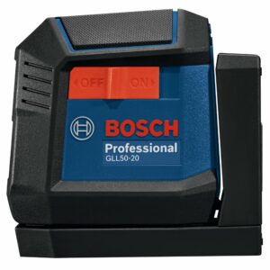 Bosch 2 beam Self Leveling Cross-Line Laser 65 ft. 5 pc