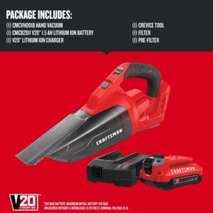 Craftsman V20 Bagless Cordless Multi-Level Filter Hand Vacuum - Image 2