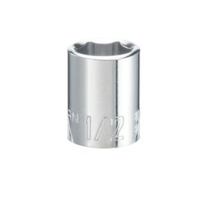 Craftsman 1/2 in. X 3/8 in. drive SAE 6 Point Standard Shallow Socket