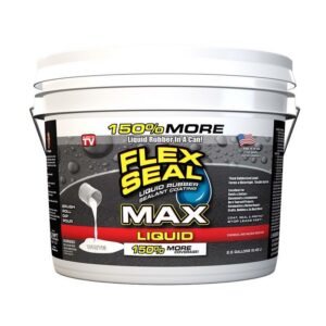 Flex Seal MAX White Liquid Rubber Sealant Coating