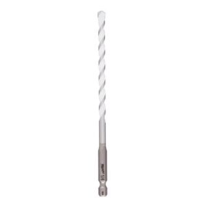 Milwaukee Shockwave 1/4 in. X 6 in. L Carbide Percussion Drill Bit Hex Shank