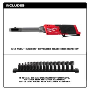 Milwaukee M12 FUEL 1/4 in. Cordless Brushless High Speed Ratchet Tool Only - Image 2