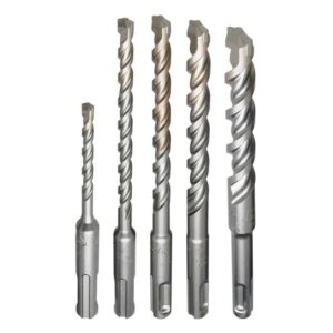 Milwaukee M/2 Carbide Tipped Hammer Bit Set SDS-Plus Shank