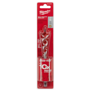 Milwaukee SPEED FEED 7/8 in. X 6-1/2 in. L Steel Self-Feeding Wood Bit Quick-Change Hex Shank