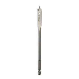 Milwaukee 3/8 in. X 6 in. L Heat-Treated Steel Flat Boring Drill Bit Quick-Change Hex Shank