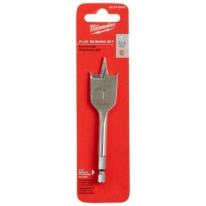 Milwaukee 4.5 in. L Carbon Steel Flat Boring Bit Hex Shank