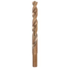 Milwaukee Red Helix 13/32 in. X 4.80 in. L Metal Thunderbolt Drill Bit 3-Flat Shank