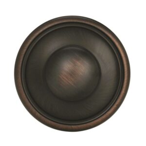 Amerock Allison Round Cabinet Knob 1-3/16 in. D 1-1/16 in. Oil Rubbed Bronze - Image 2