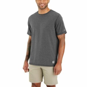 Carhartt LWD Relaxed Fit Short-Sleeve T-Shirt 105858 CRH Carbon Heather XL