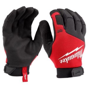 Milwaukee Milwaukee Unisex Lightweight Work Gloves Black/Red