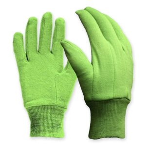 Digz M Jersey Cotton Garden Green Gardening Gloves