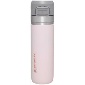 Stanley The Quick Flip 24 oz Rose Quartz BPA Free Double-Wall Vacuum Insulated Bottle