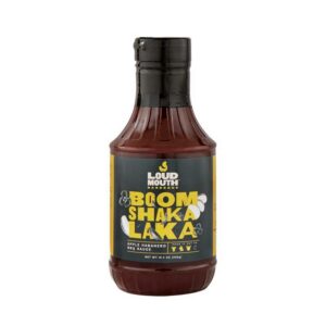 Loud Mouth BOOM SHAKA LAKA Apple Habenero BBQ Sauce