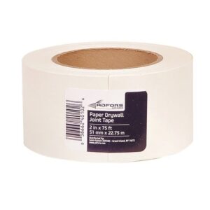 Saint-Gobain ADFORS 75 ft. L X 2 in. W Paper White Drywall Joint Tape