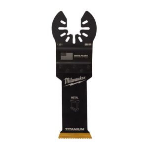 Milwaukee Universal Fit Open-Lok 1-1/8 in. W Bi-Metal Multi-Tool Oscillating Blade Multi-Material