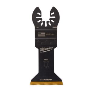 Milwaukee Universal Fit Open-Lok 1-3/4 in. W Bi-Metal Multi-Tool Oscillating Blade Multi-Material