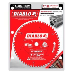 Diablo 7-1/4 in. D X 5/8 in. TiCo Hi-Density Carbide Circular Saw Blade 56 teeth - Image 2