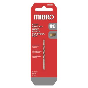 Richelieu Mibro 6 Steel Screw Pilot Drill Bit