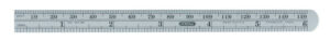 General 6 in. L X 1/2 in. W Stainless Steel Precision Pocket Rule Metric