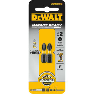 DeWalt FlexTorq Phillips #2 X 1 in. L Insert Bit Steel