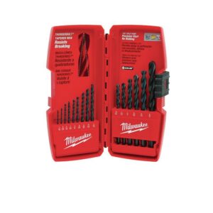 Milwaukee Thunderbolt Black Oxide Drill Bit Set 3-Flat Shank