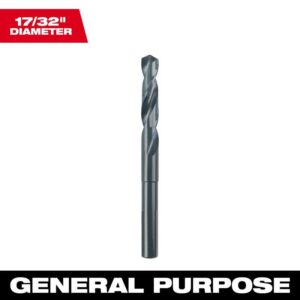 Milwaukee Thunderbolt 17/32 in. X 6 in. L Drill Bit 3-Flat Shank