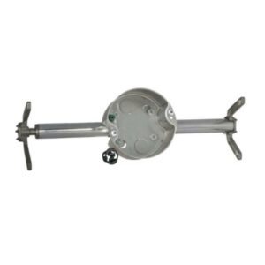 Southwire Old Work Round Steel Ceiling Box