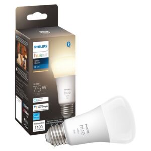 Philips A19 E26 (Medium) Smart-Enabled LED Bulb Color Changing 75 Watt Equivalence