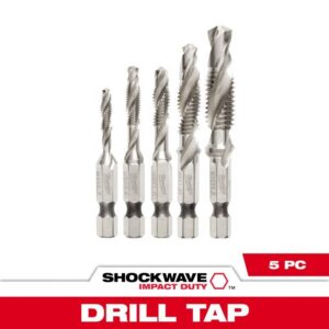 Milwaukee Shockwave Metal Drill and Tap Set