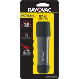 Rayovac Workhorse Pro 300 lm Black LED Flashlight AAA Battery