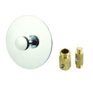 Plumb Pak Multi-Size in. Chrome Brass Tub Stopper - Image 2