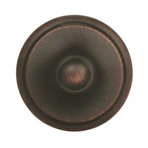 Amerock Revitalize Round Cabinet Knob 1-1/4 in. D 1-1/4 in. Oil Rubbed Bronze - Image 2