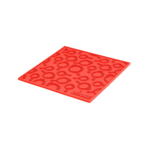 Lodge Red Kitchen Silicone Trivet