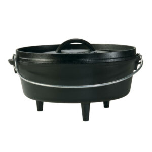 Lodge Cast Iron Dutch Oven 10 in. 4 qt Black