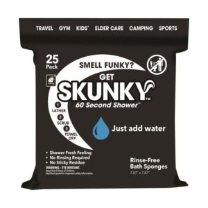 BulbHead Skunky Rinse Free Bath Sponges