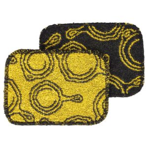 Lodge Non-Scratch Scrubbing Cloths For Cast Iron 6.5 in. L