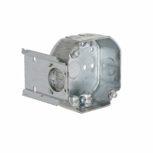 Raco 15-1/2 cu in Octagon Steel 1 gang Junction Box Gray