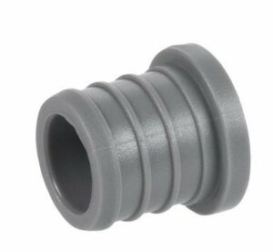 SharkBite 1/2 Inch Poly Crimp Plug, Pack of 5, PEX Pipe, PE-RT, UP514A5