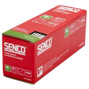 Senco 2-1/2 in. Finishing Bright Steel Nail Brad Head - Image 2