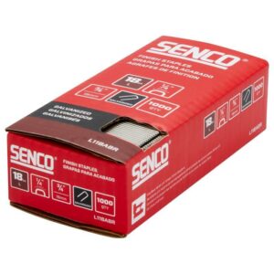 Senco 1/4 in. W X 3/4 in. L Galvanized Finish Staples 18 Ga. 1000 pk - Image 2