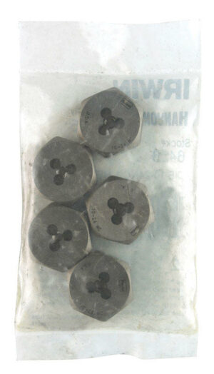 Irwin Hanson High Carbon Steel SAE Hexagon Die 10-24