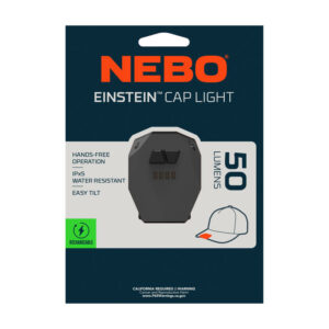 NEBO Einstein 50 lm Black LED COB Cap Light - Image 2