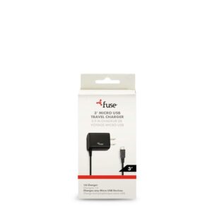 Fuse 3 ft. L USB Wall Charger 06941