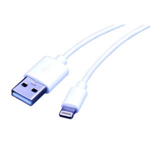 Monster Just Hook It Up Lightning to USB Charge and Sync Cable 3 ft. White - Image 2