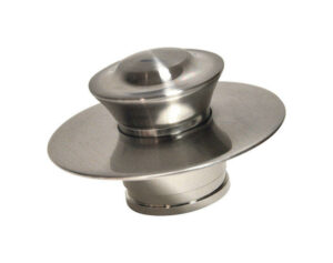 Danco 3 in. Brushed Nickel Metal Drain Stopper