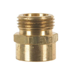 JMF Company Brass 3/4 in. D X 3/4 in. D Hose Adapter